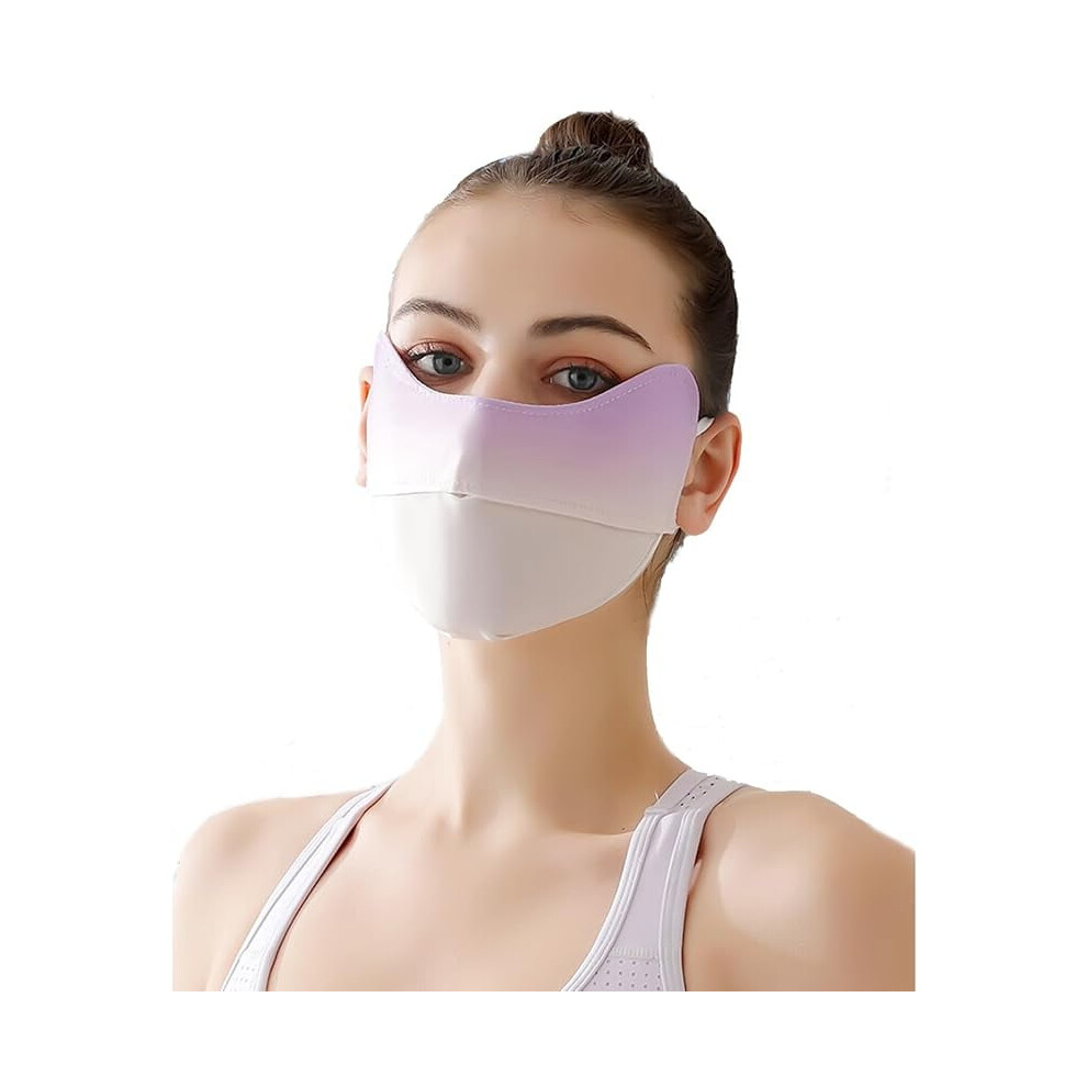 Uv Face Mask Sun Protection Ice Silk Cooling Breathable 1 Pc 9130661370783