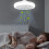 Ventilateur de plafond avec lumière LED et télécommande 5