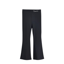 Flare Leggings for Girls Flared Yoga Pants Bootcut Leggings Girls Comfy Workout Pants Black 2-3 Years