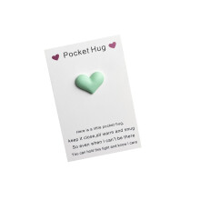 Heart-shaped Gift Crystal Heart-shaped Wholesale Jewelry With Card