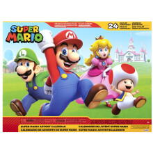 Super Mario Bros Adventskalender mit 24 Sammelgegenständen