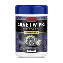 Silver Polishing Wipes for Jewelry, Tableware & Decor – Individually Packaged, Compatible with All Silver Items