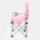 2 Pack Kids Pink Folding Camping Chairs 5