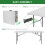 6ft Heavy Duty Portable Folding Table 2