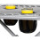 Grey Folding Side Table with Cup Holder 2