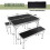 Folding Camping Table and Bench Set 4