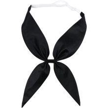 Women's Classic Bow Tie Shirt Solid Bowknot Business Top