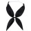 Women's Classic Bow Tie Shirt Solid Bowknot Business Top 1