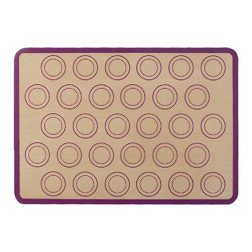 30 Baking Rings Nonstick Silicone Baking Mat Oven Liner for Pastry Bread Bun