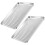 NonStick Stainless Steel Sheet Cake Pan for Home Baking, MultiFunctional Silver Bakeware Set, 2pcs 1