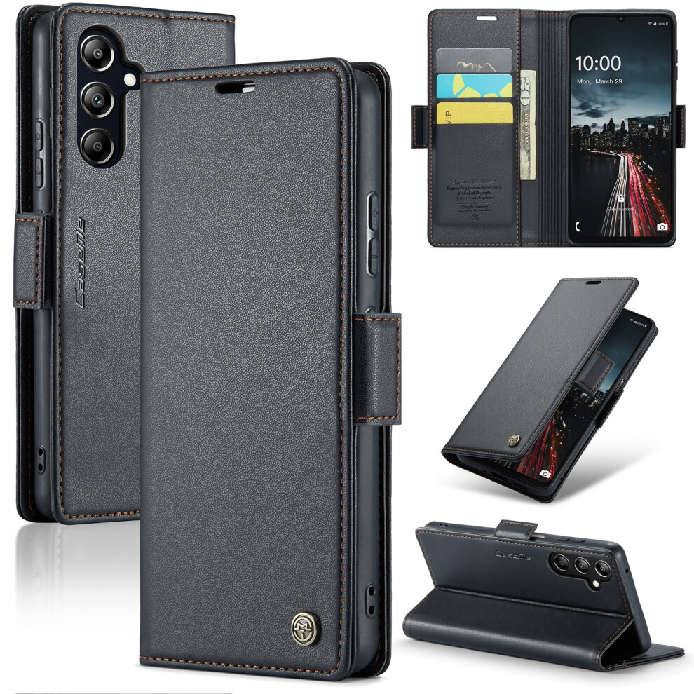 Caseme Leather Wallet Case For Compatible With Samsung Galaxy A16 5G Â Rfid Blocking, Magnetic Clasp, Kickstand, Card Holder 9485826595793
