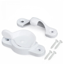 Security Window Sash Lock Child Safety Anti-Rust Design for Home Apartment Office Indoor Outdoor Use