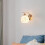 Gold LED Wall Sconce Model 111V-240V, 13x16cm 10