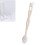 Dual Head Shoe Brush, Long Handle, Beige, 23.5cm 6