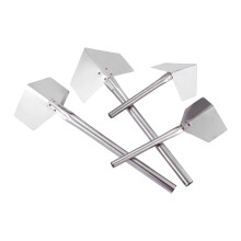 4 Pieces Drywall Corner Tool Hand Trowel Plastering Scraper Rustproof Steel for Inside Outside Corner Finishing