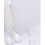 Dual Head Shoe Brush, Long Handle, Beige, 23.5cm 7