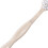 Dual Head Shoe Brush, Long Handle, Beige, 23.5cm 8