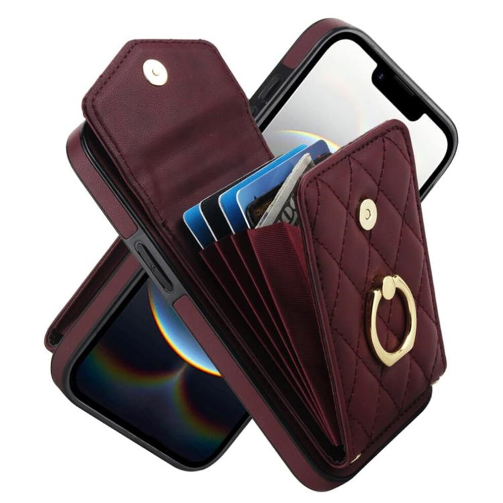 Iphone 16E Pu Leather Case With Rfid Shielding And Wallet 9130661369220