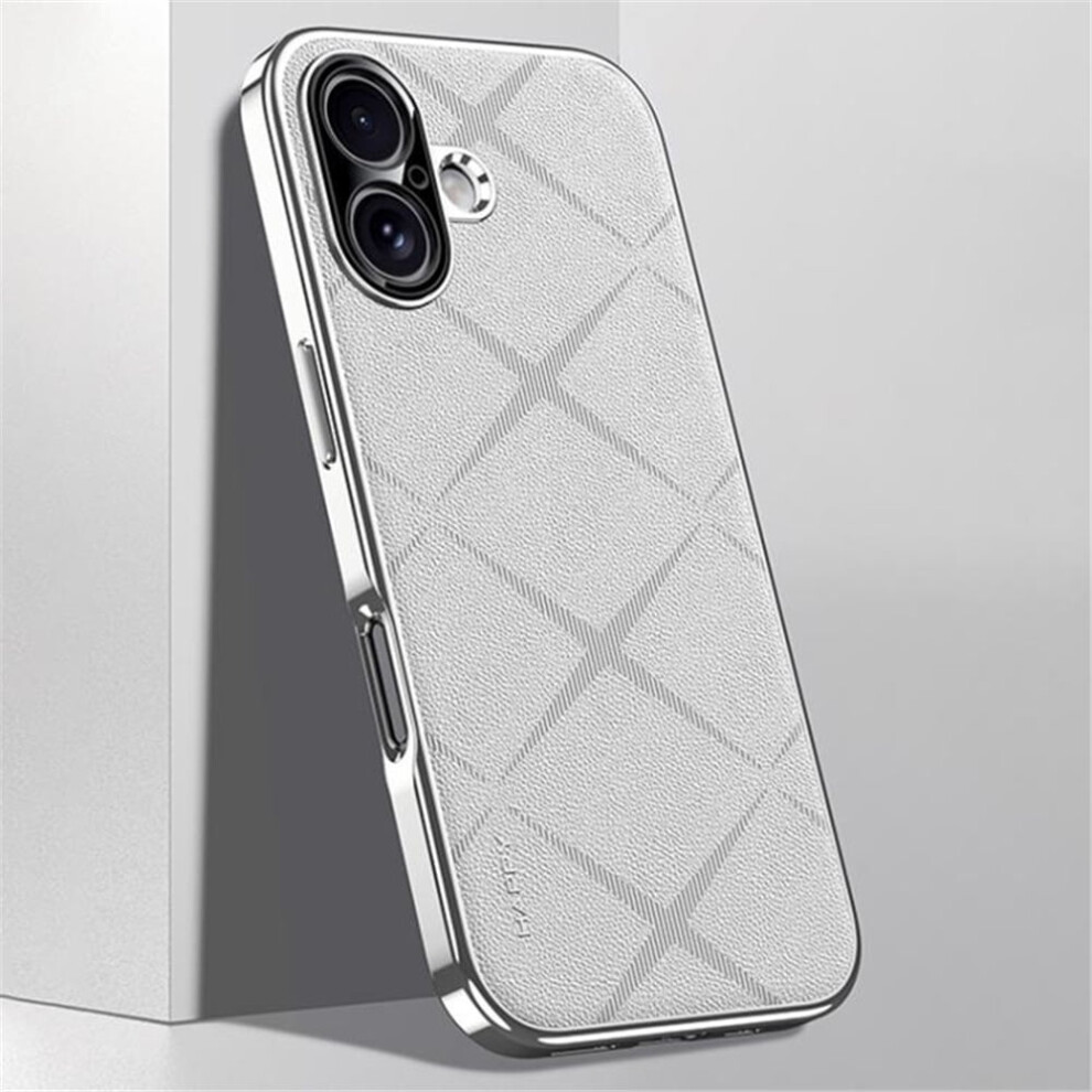 Iphone 17 Case Plain Leather Shockproof Anti-Fingerprint 9170372622962