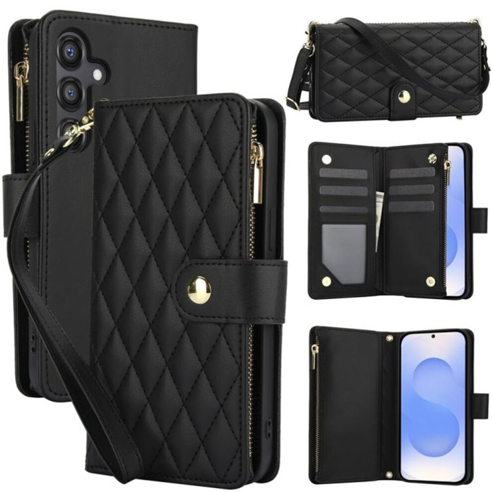 Rfid-Blocking Flip Wallet Case For Samsung Galaxy S21 Fe 5G 9130661369947