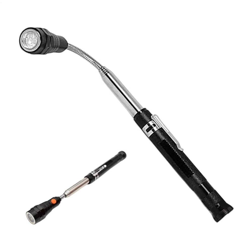 Magnetic Pickup Tool Telescopic 22.6 Inch with LED