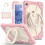 Capa resistente a impactos para Samsung Galaxy Tab A11+ rosa 1