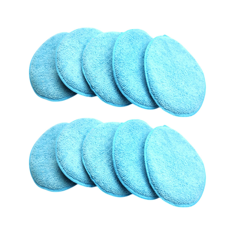 Clearance! 5" Microfiber Buffing Pads (20Pcs), Wax Applicators W/ Finger Pocket, Foam Polishing Pads For Cars Â Compatible With Da Polishers 9130661891950