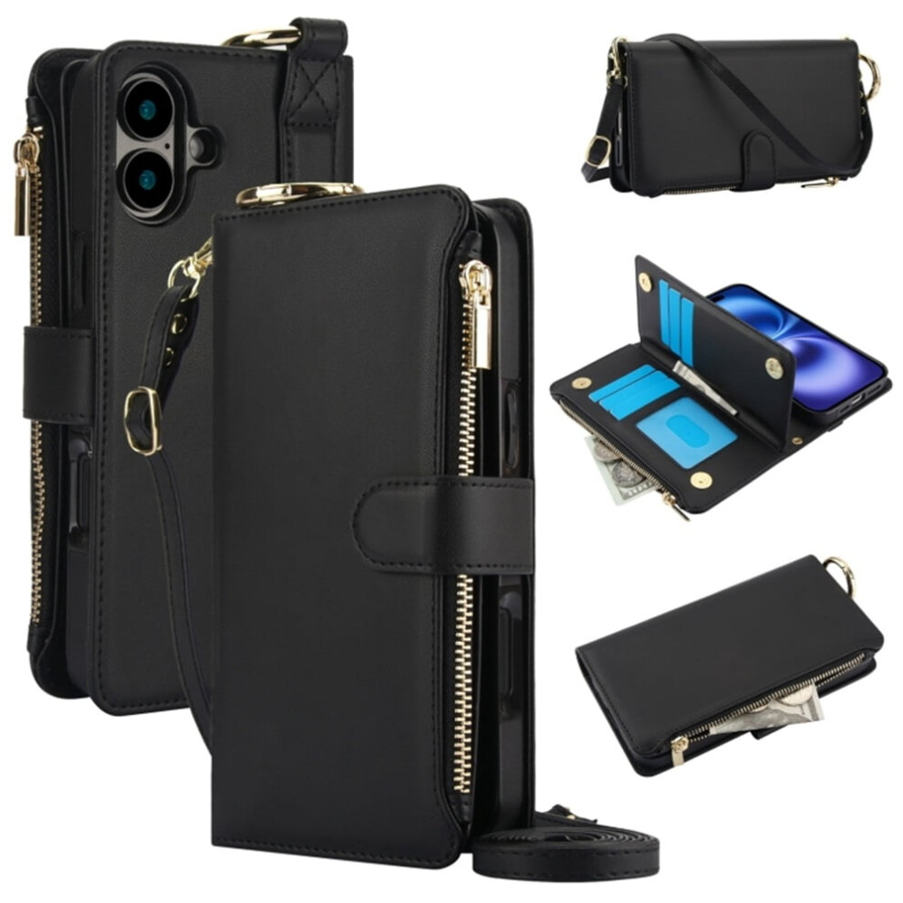 Iphone 16 Magnetic Flip Wallet Case With Rfid Blocking And 9130661371766