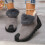 Damen-Winterstiefel mit Kunstfellfutter, Grau/Schwarz 1