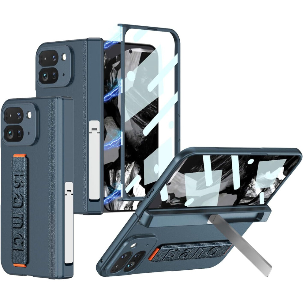 Google Pixel 9 Pro Fold Case With Wrist Strap And Kickstand 9180435651389