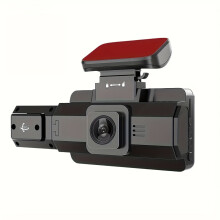 3-inch Dual-Lens Car DVR with Loop Recording, Night Vision & Wide Angle – Compatible with Most Vehicles