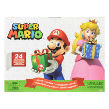 Super Mario Bros Adventskalender mit 24 Überraschungen zum Sammeln