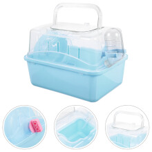 Travel Hamster Habitat Plastic Carrier for Hamsters Outing 1Set
