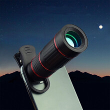 HD Cellphone Telephoto Lens Universal Optical Zoom 18x Monocular Telescope Binoculars Magnifier Telescopic Spyglass