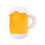 Dog Squeaky Toy Beer Bottle Shape Soft Plush 1 PC 1