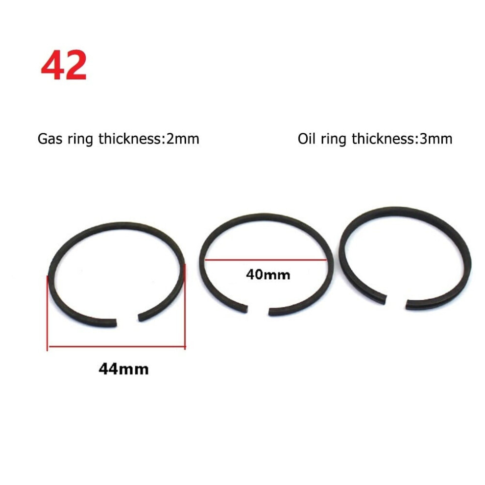 3Pcs Air Compressor Piston Ring Pneumatic Parts For 42/47/48/51/52/65Mm Cylinder 9193271798095