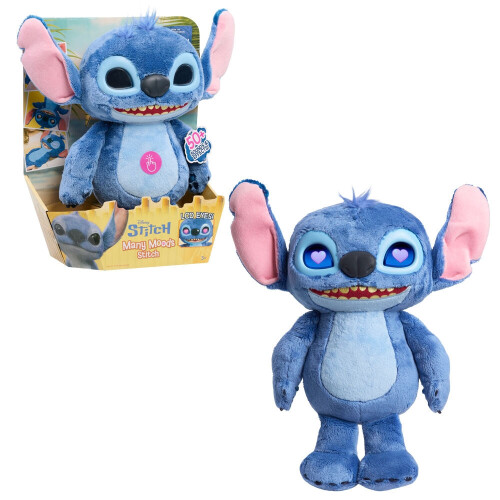 Interaktives Plüschtier, 30 cm, Disney Stitch-Design