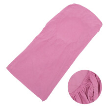 Housse de siège de chaise de bureau élastique Pretyzoom extensible rose (1 pièce)