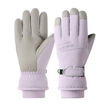 Warm Winter Gloves for Skiing & Cycling – Windproof, Nonslip, Touchscreen-Compatible, Insulated, Velvet-Lined