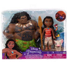 Vaiana-Puppe mit Maui-Figur, 30,5 cm großes Sammlerspielzeug