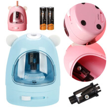 TENWIN Student Electric Pencil Sharpener Cartoon Cute Automatic Pencil With Strong Helical Blade For Student, Teacher, Painter, Designer