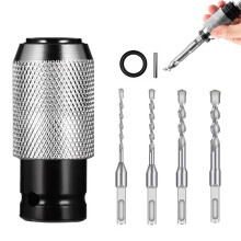 Electric Wrench to Hammer Drill Adapter High-Strength Steel