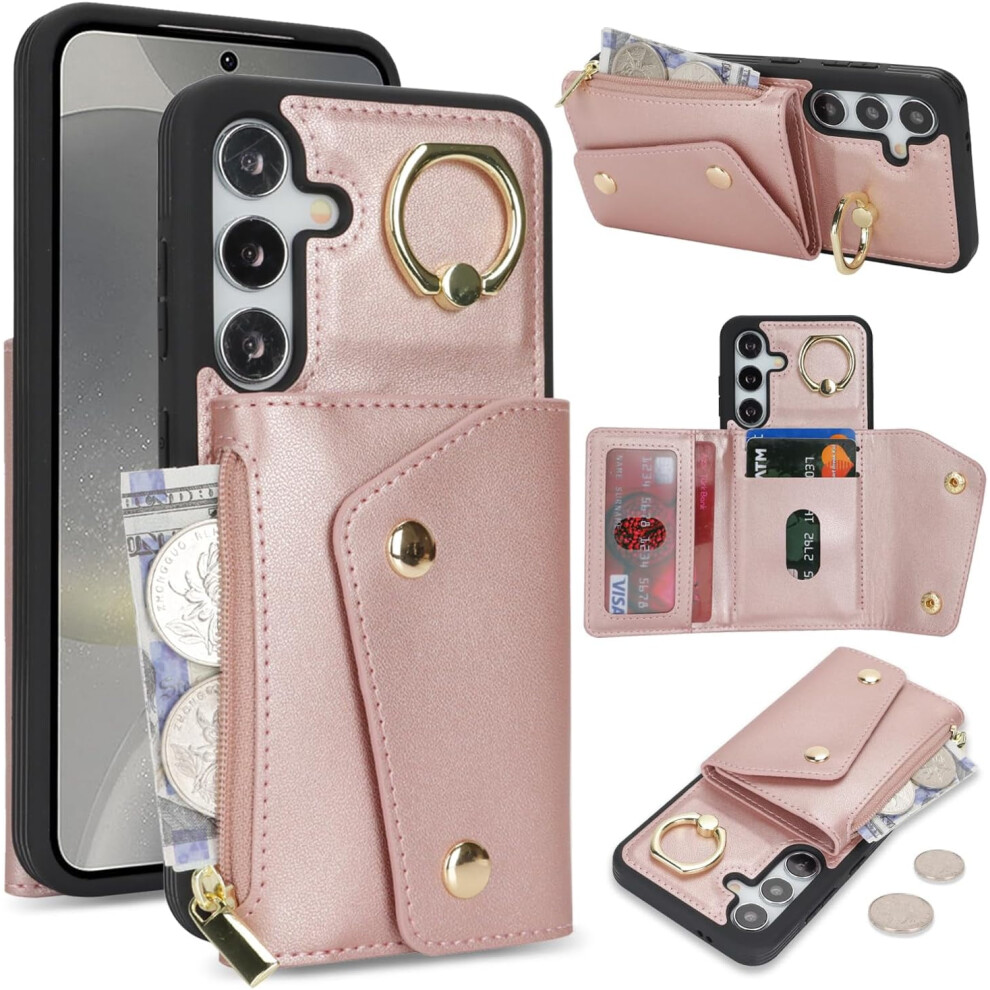 Samsung Galaxy S24 Wallet Case With Card Holder And Rfid 9558830572897