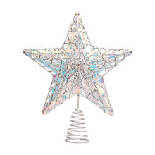 Décoration lumineuse pour sapin de Noël - Décoration festive pour sapin, accent lumineux pour la cime du sapin, parfait pour décorer votre sapin