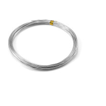 Aluminum Craft Wire 3mm 9 Gauge 2 Meters