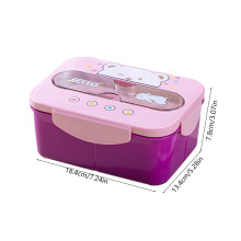 Huis, tuin & gereedschap, gadgets, keuken, eetkamer, magnetronbestendige lunchbox, voedselveilig plastic, lekvrij, geschikt voor kantoorwerk, cadeaus