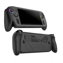Skyddande silikonfodral kompatibelt med Rog Xbox Ally X – Heltäckande spelkonsolfodral med joystickskydd (endast fodral)