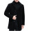 Ανδρικό φουσκωτό Sherpa Trench Coat με μονόπετο φλις μπουφάν μεσαίου μήκους, κομψό 1