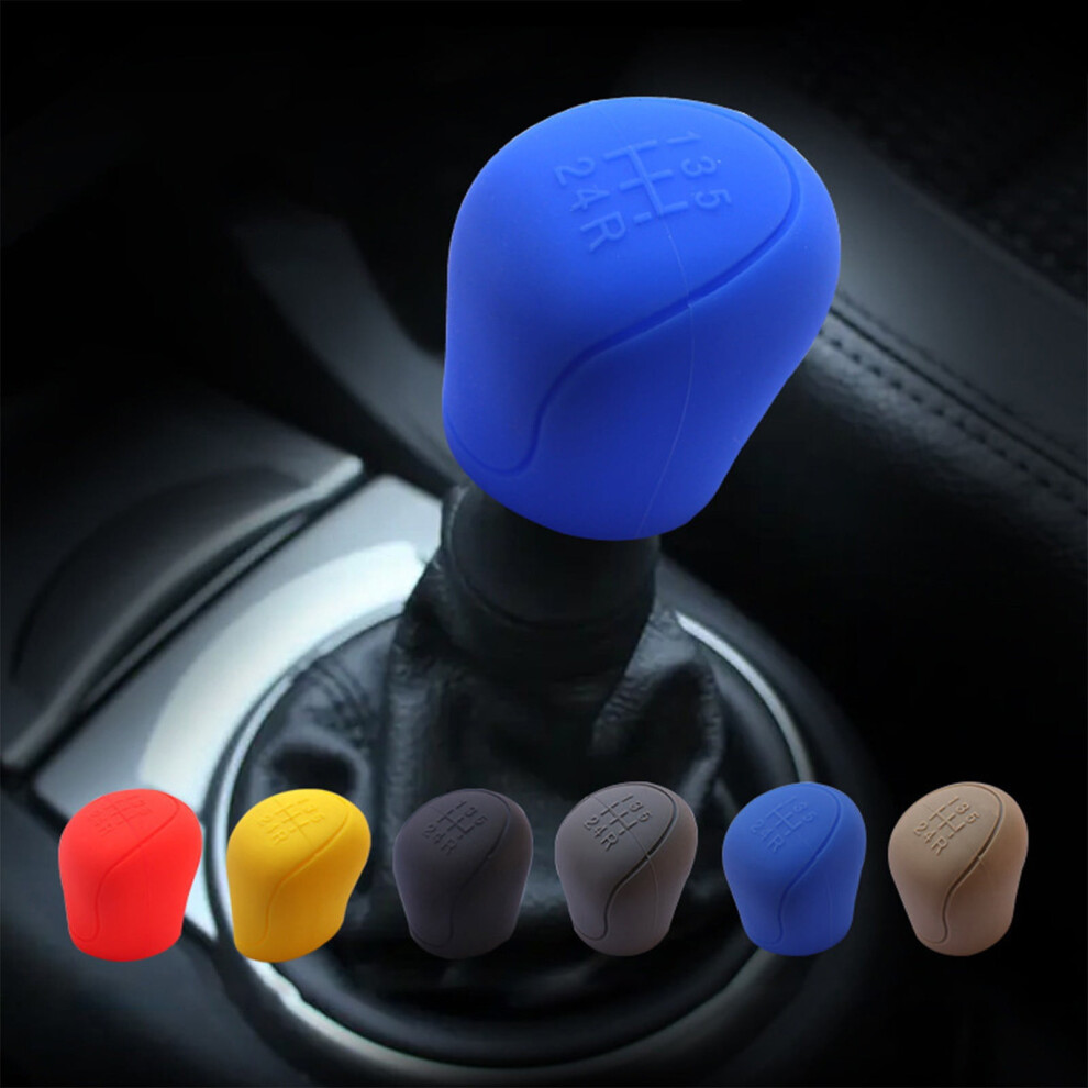 6Pcs Universal Car Gear Shifter Knob Cover, Anti-Slip Automatic Shifter Protector Â Compatible With Most Vehicles 9165521605859