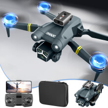 Brushless Motor FPV Drone with Camera, Wind Resistance & Gesture Control – Compatible with Beginners & Adults, Great Christmas Gift